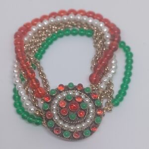 Castlecliff Multicolor Beaded Bracelet